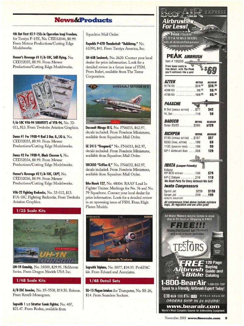 FineScale Modeler 2003-11 (Vol21-09)